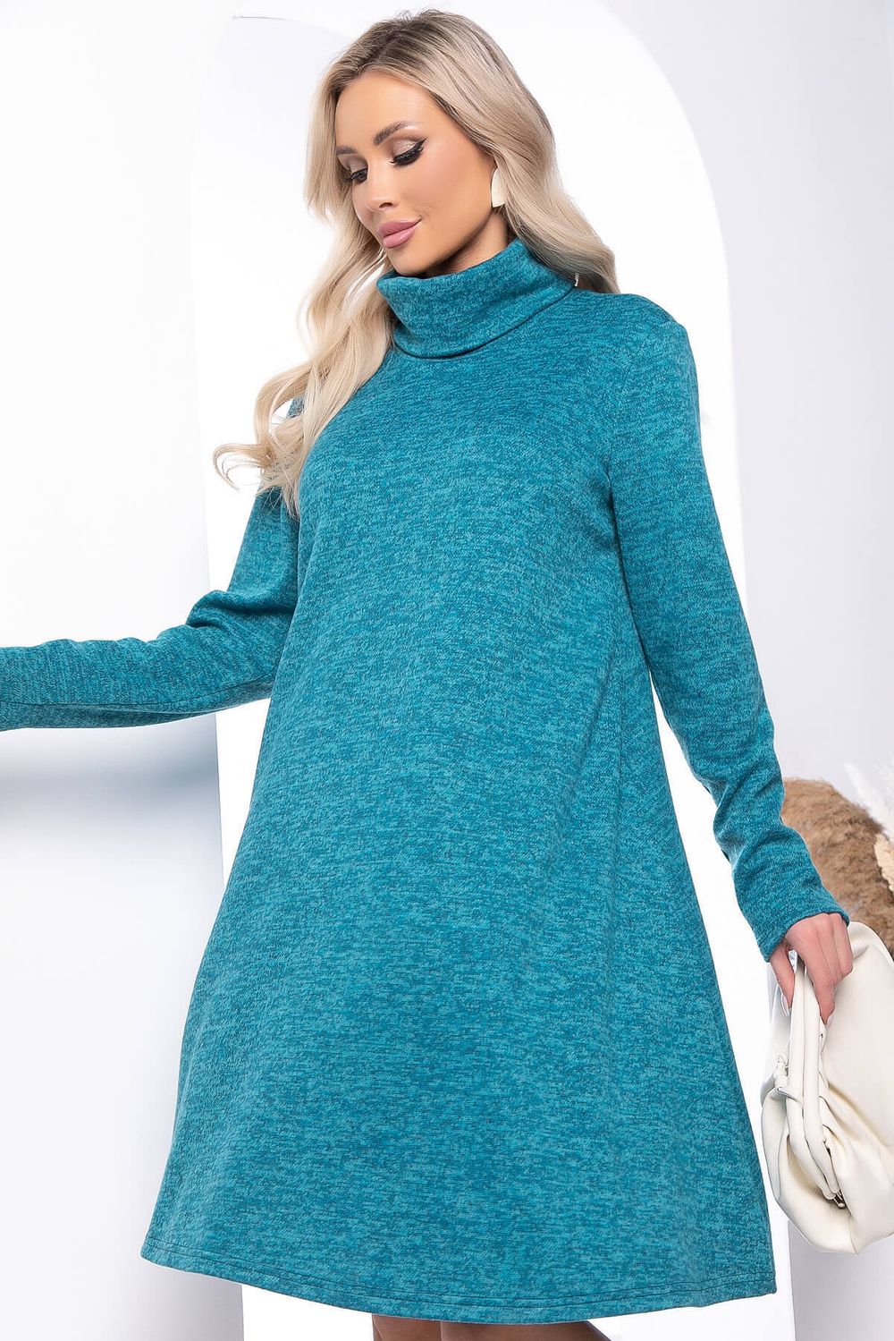 Платье "Миледи" (морская волна) П8024 LT Collection (Акция)