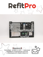 Верхняя панель с клавиатурой (топкейс) для ноутбука Lenovo V15 G2-ITL черная , раскладка - русская (5CB1B96500)