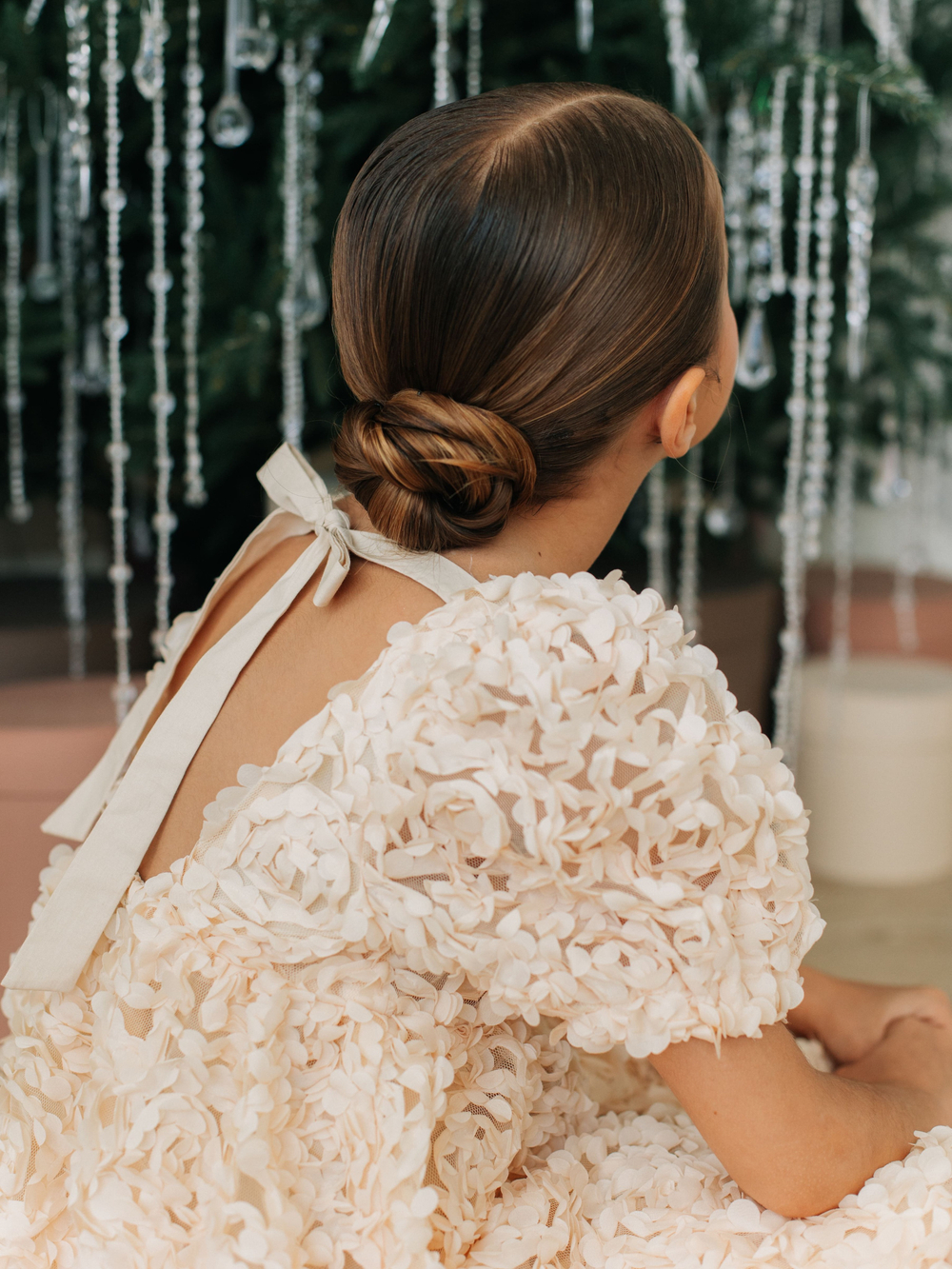 Платье "Camellia" Молоко