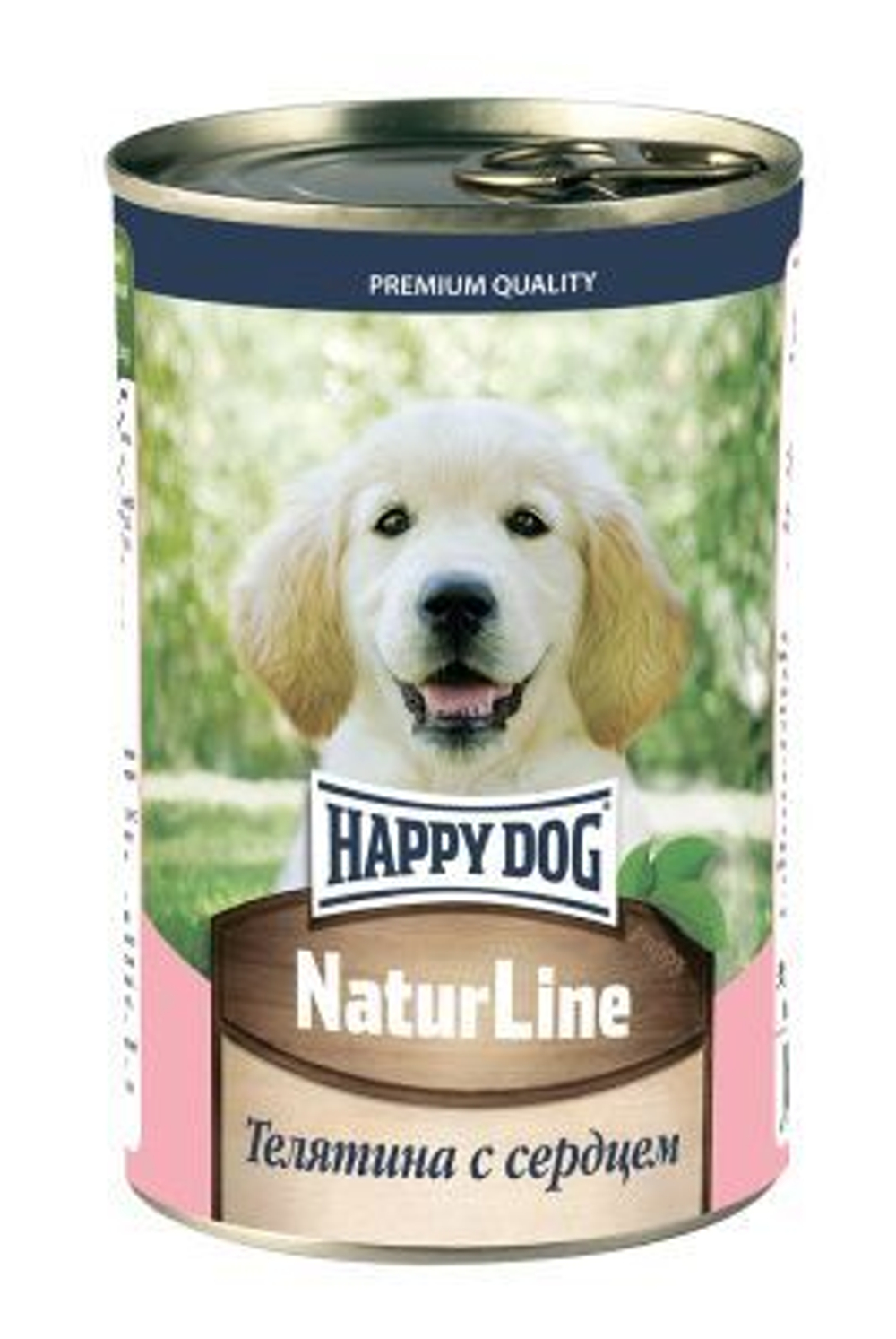 Телятина с сердцем для щенков Happy Dog Natur Line