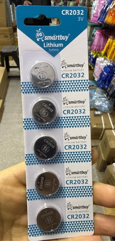 Батарейка Смартбай Smartbuy 2032