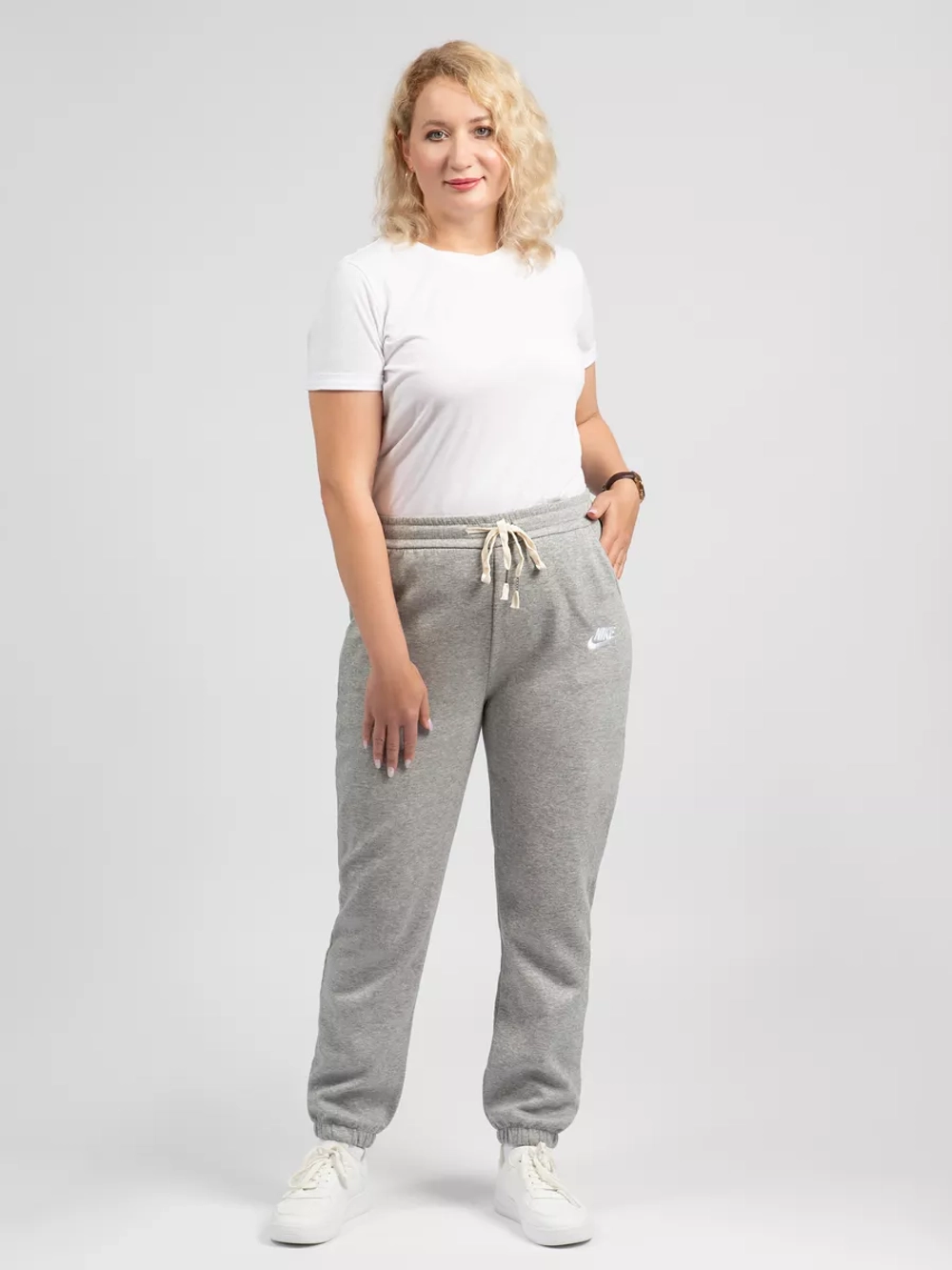 брюки спортивные трико джоггеры на резинке Найк