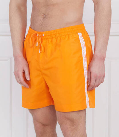 Шорты для плавания Calvin Klein Swimwear - оранжевый(KM0KM00810)