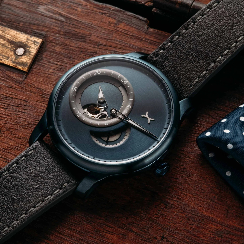 Часы Regulator Automatic Blue Slate