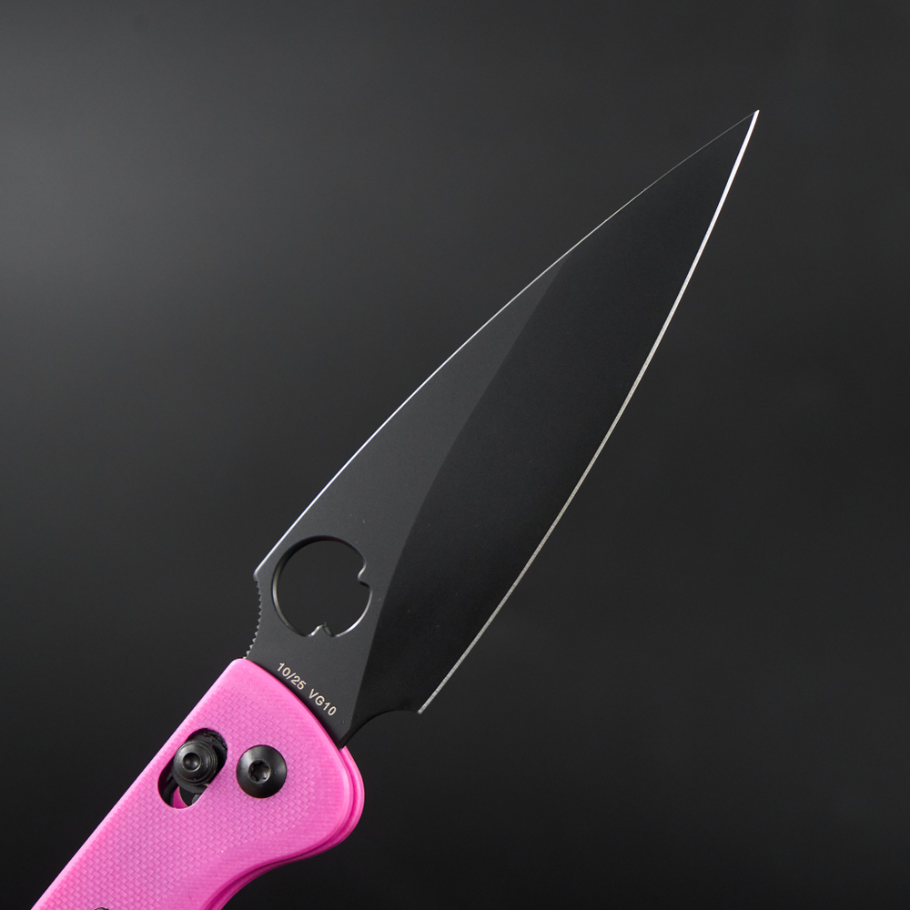 Нож складной Daggerr Sting Slim Pink BW