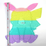 Игрушка антистресс Pop it Pikachu, силикон, 012857