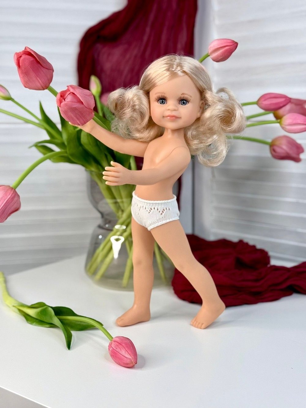 Кукла для девочки Paola Reina 32см Клео без одежды