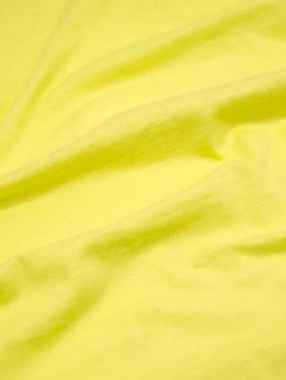 Кулирка хлопок, 120 гр/м, лимон