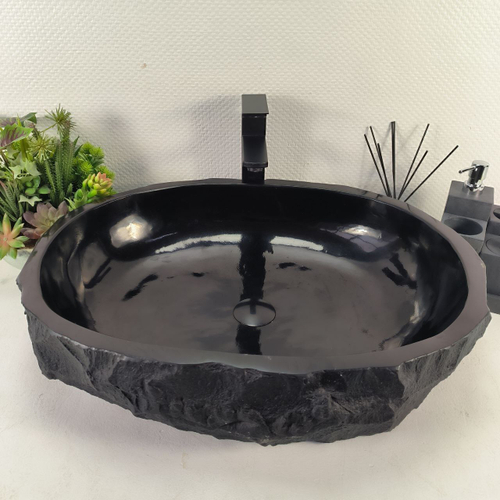 Раковина из андезита Erozy Black EA-65003 62*46*16 0034