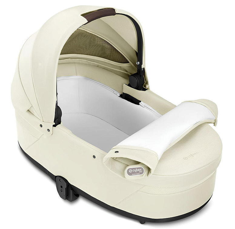 Коляска Cybex Talos S Lux TPE complete Cloud T Mirage Grey Plus 3 в 1 Seashell Beige с дождевиками