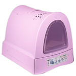 IMAC био-туалет для кошек ZUMA 40х56х42,5h см розовый