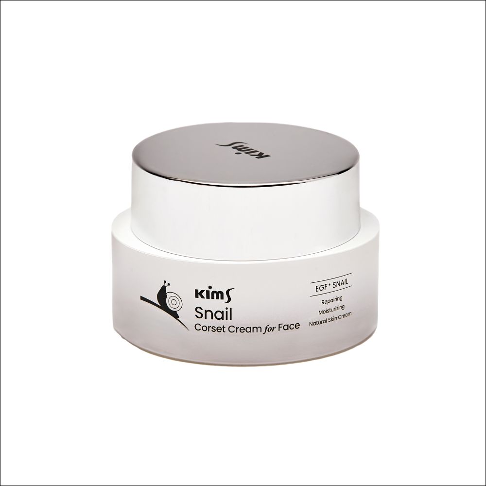 Kims Snail Corset Cream for Face Улиточный крем для лица, 50 мл