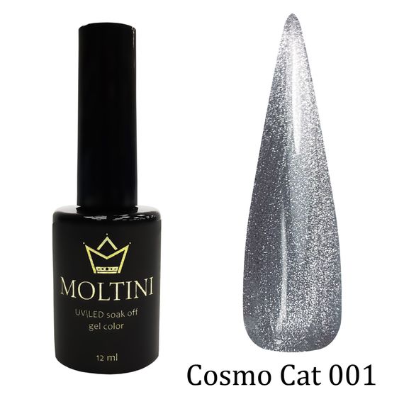 Гель-лак Moltini Cosmo Cat 001, 12 ml