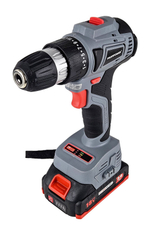 Аккумуляторный бесщеточный шуруповерт PROFIPOWER MKBL-18BT (18В,Li-ion-2шт, 2.0Ач, 0,8-10мм,40нм,магнитная бита, З/У, в кейсе)