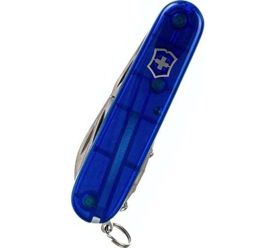 Нож Victorinox Мод. Spartan Blue Trans - (91 мм) 12 функций