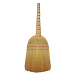 Веник СОРГО 6-ти прошивной (высота 85 см, 8 связок на ручке, 6 швов)