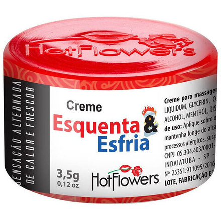 Крем Esquenta&Esfria с охлаждающе-разогревающим эффектом для наружного применения, 3.5g