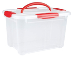 Ящик Кристалл XXS 5,5л с ручкой (бесцветный)