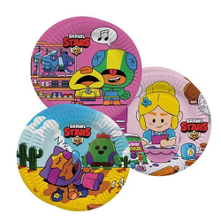 Тарелки (7''/18 см) Brawl Stars, Команда бойцов