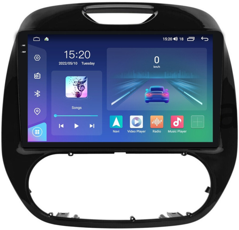 Магнитола для Renault Kaptur 2016+ - Parafar PF158RN2K на Android 13, QLED+2K, ТОП процессор, 4Гб+32Гб, CarPlay, 4G SIM-слот