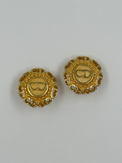 Клипсы Christian Dior