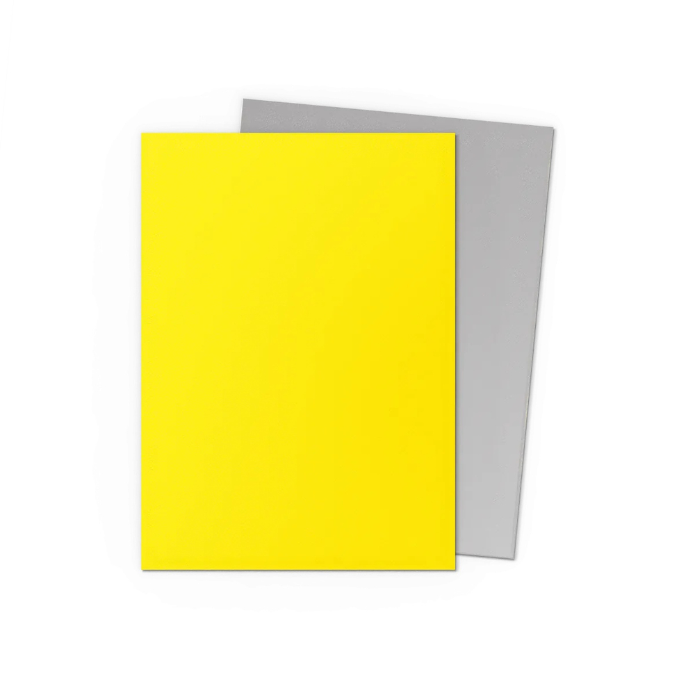 Протекторы Dragon Shield Dual Matte Yellow & Silver
