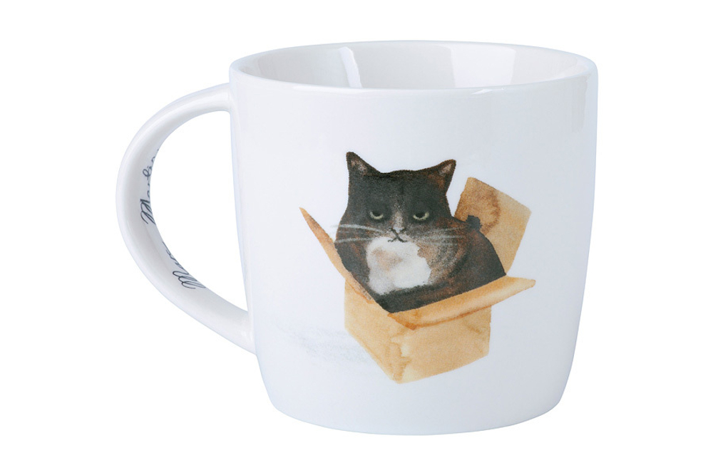Кружка 0.4л Maxwell & Williams Кот в коробке