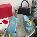Valentino Vlogo Slide Sandal