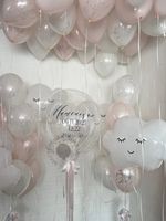 Воздушные шары на выписку для девочки №8708