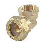 Угольник латунь 90гр 15Aх1/2" обжим/ВР STAHLMANN SEFL1501/2BEF