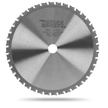 Твердосплавный диск для резки стали Messer. Диаметр 203 мм. (10-40-202)