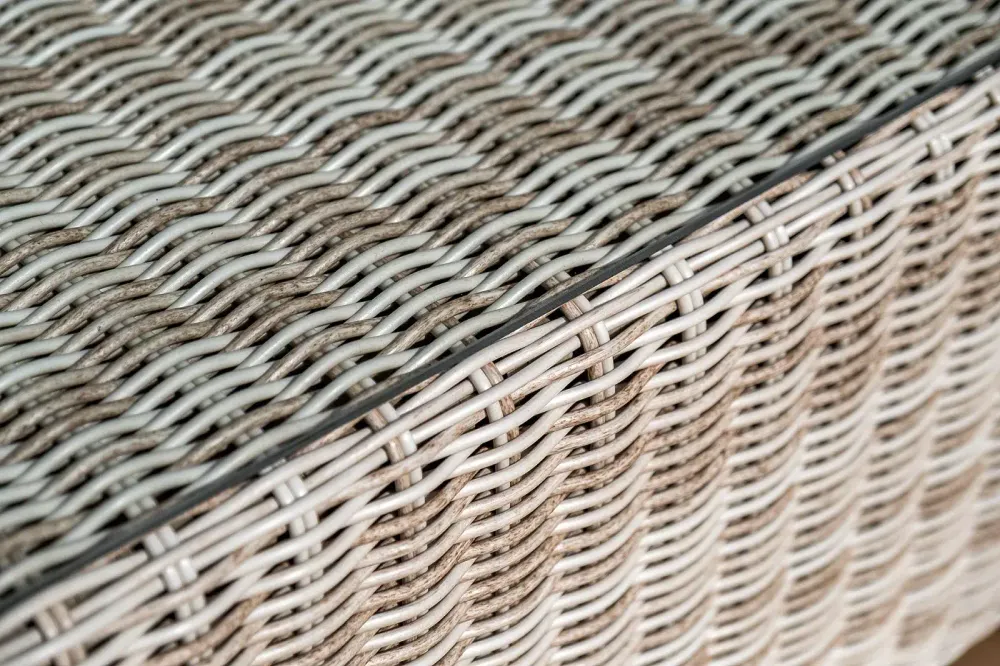 "Боно" лаунж-зона из искусственного ротанга, цвет бежевый