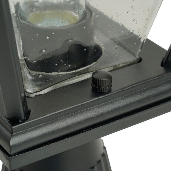 Светильник садово-парковый Feron PL744 на постамент 60W 230V E27, черный 51275