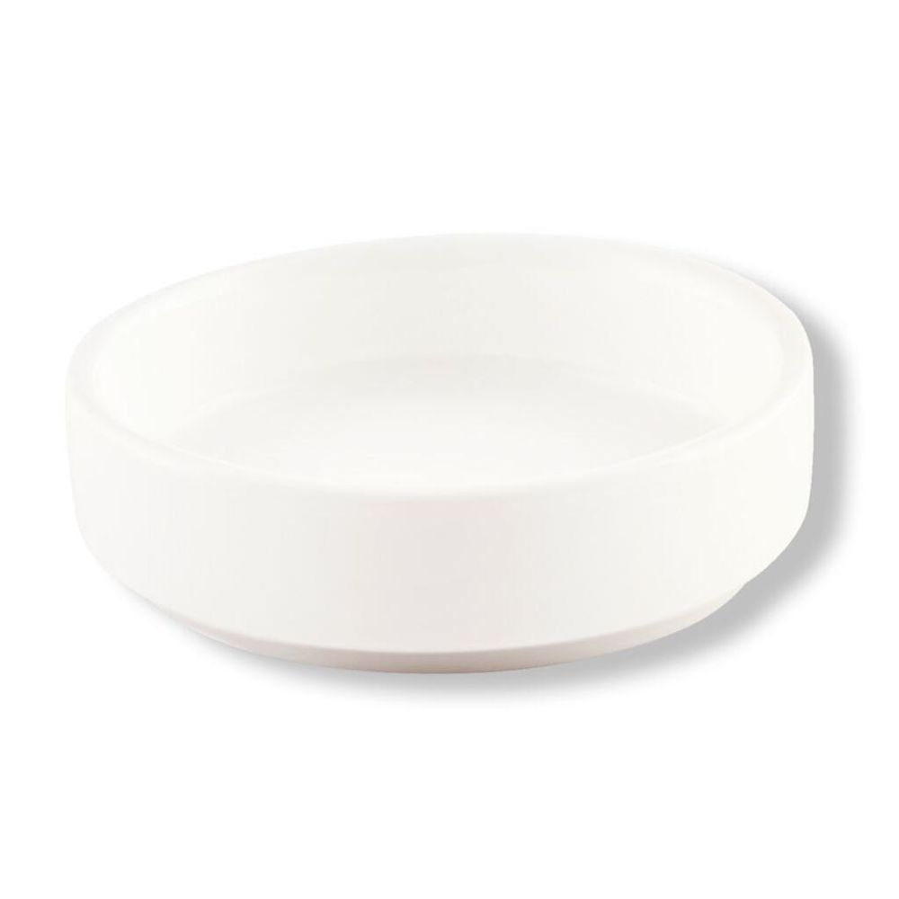 Соусник 40 мл d 7,1 см h2 см круглый белый фарфор P.L. Proff Cuisine [6]