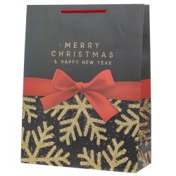 GAEM Пакет подарочный (бумага 230г/м2, блок микс 12шт), L31 W12 H40 см, 4в.