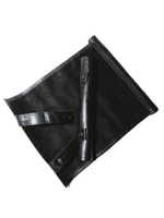 Пенал-скрутка для хранения игральных костей (чёрный)