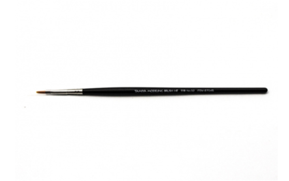 Кисточка плоская High Finish 2 мм. (синтетическое волокно)