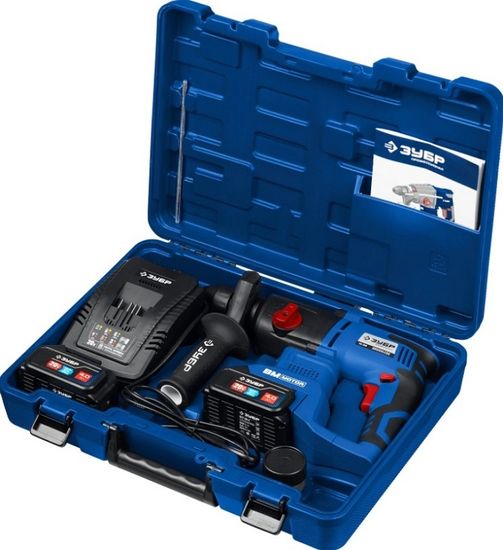 Аккумуляторный перфоратор "ЗУБР" Профессионал PB-260-42