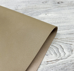 Poncho Lux Rattang (1,2-1,4 мм), цв. Бежевый, натуральная кожа козы