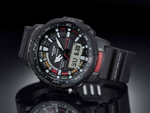 Японские спортивные наручные часы Casio Pro Trek PRT-B70-1ER с хронографом