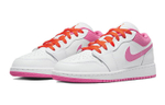 Jordan Air Jordan 1 Low "Pinksicle" Low Help Vintage Basketball Shoes GS White Pink