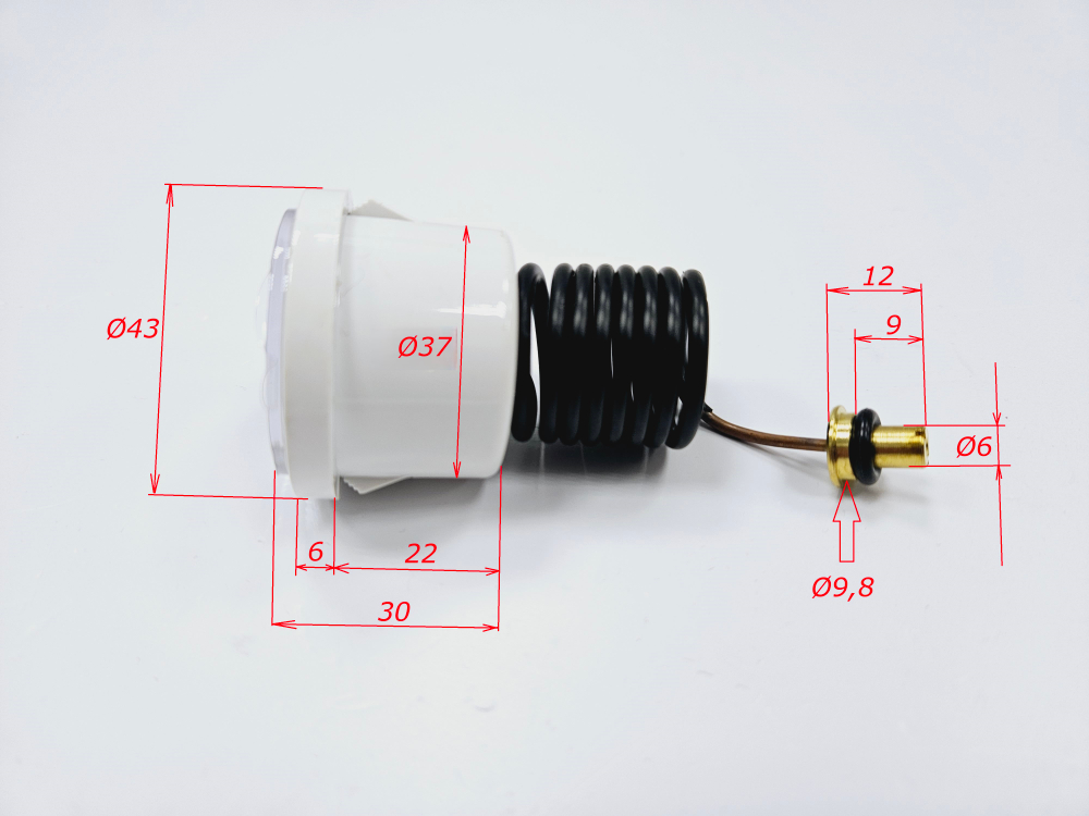 Манометр для NAVIEN Smart Tok/Prime (арт. 30013530A)