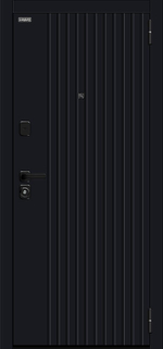 Джентл/SBlack Black Shell/White Silk 205*86 левое