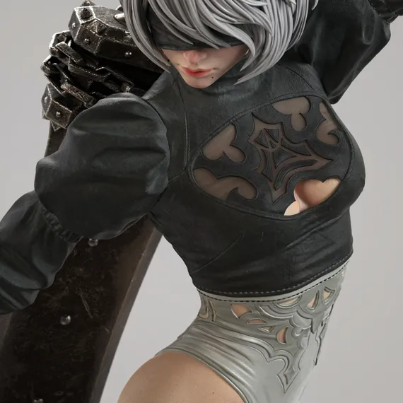 2B Two Swords - Nier: Automata