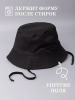 Панама детская летняя на завязках пляжная