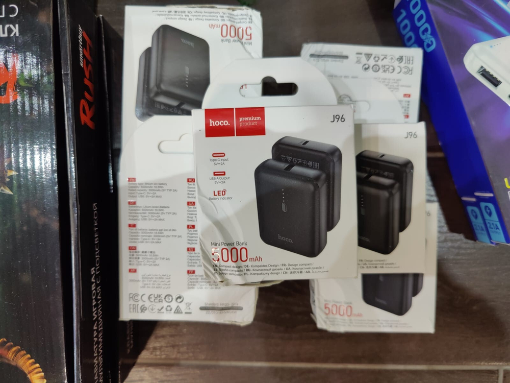 Портативный аккумулятор BOROFONE/HOCO 5000 mAh  (микс)