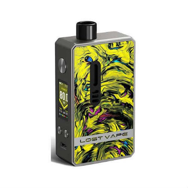 Купить Набор Lost Vape Gemini Hybrid 80W Pod-Mod Kit Gunmetal Puzzling
