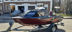 Алюминиевая лодка Berkut S Cabin HT