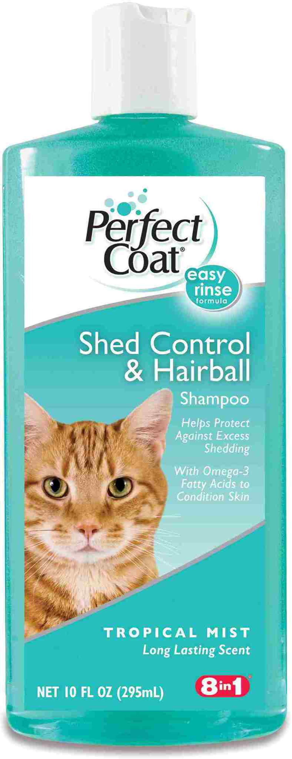 8in1 Perfect Coad Shed Control Hairball Shampoo 295