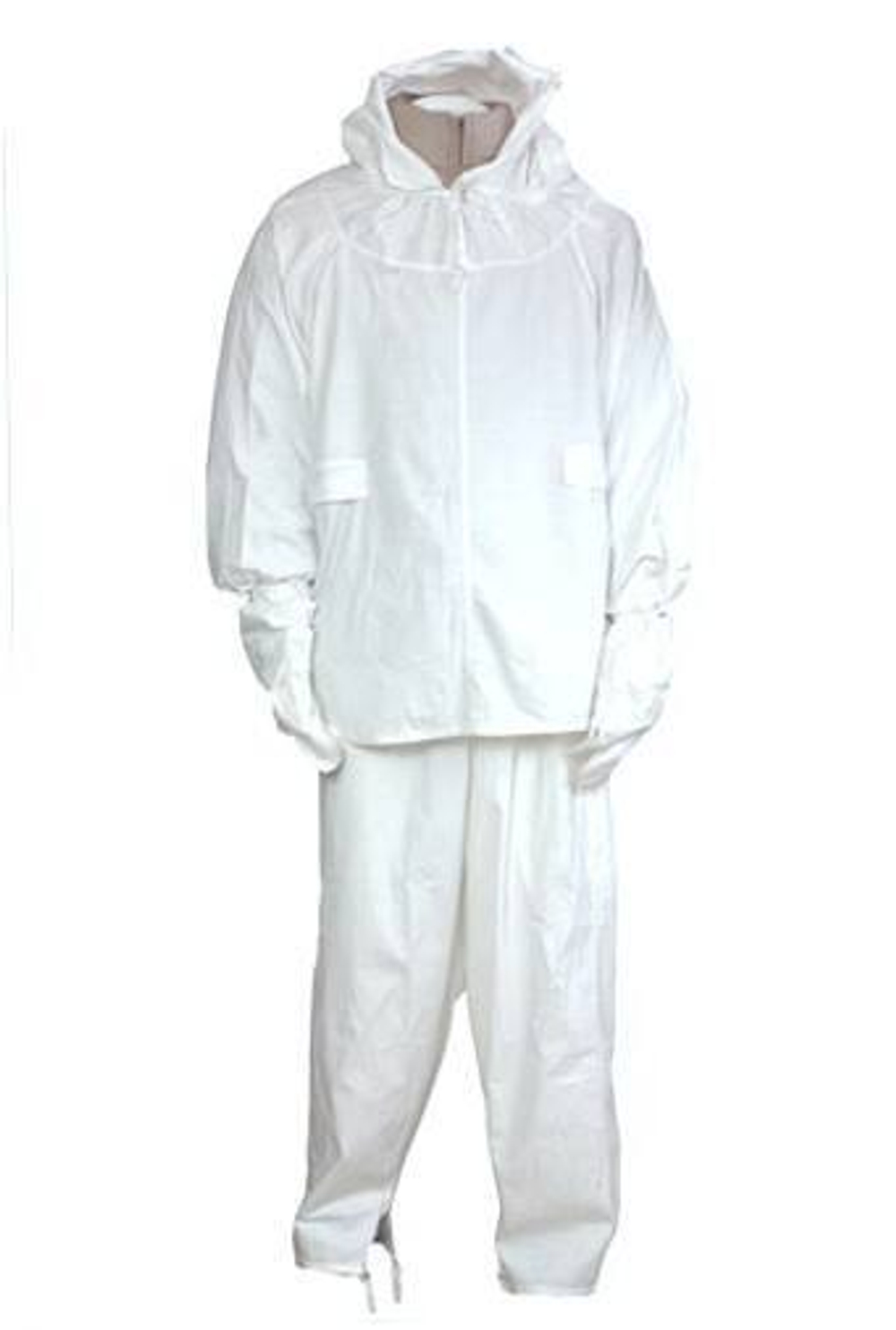 Масхалат белый на молнии